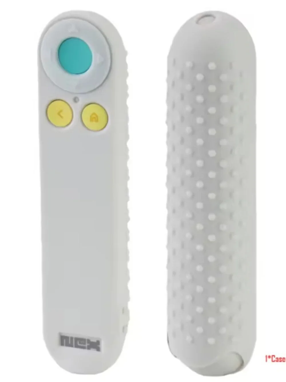 Protective Soft Silicone Cover for Nex Playground Remote - Glacier White